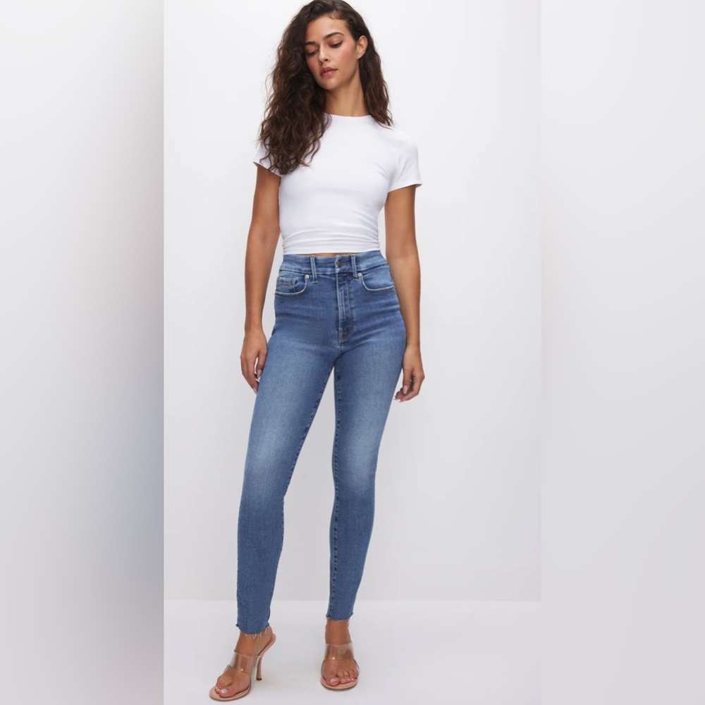 Good American- GOOD WAIST SKINNY JEANS